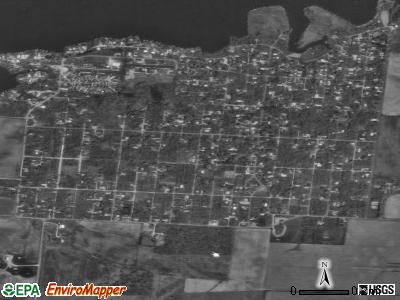 Fairfield Beach satellite photo by USGS