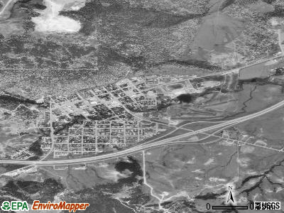Sundance satellite photo by USGS