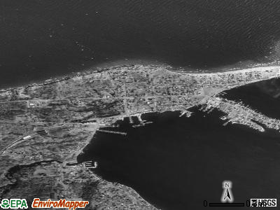 Sodus Point satellite photo by USGS