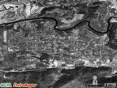 West Canton satellite photo by USGS