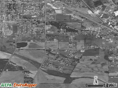 South Lebanon satellite photo by USGS