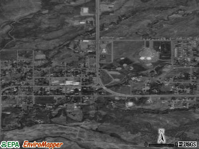 Mountain View satellite photo by USGS