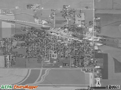 Odebolt satellite photo by USGS