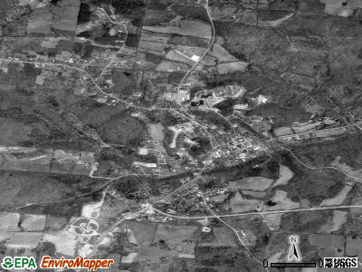 Charlotte satellite photo by USGS