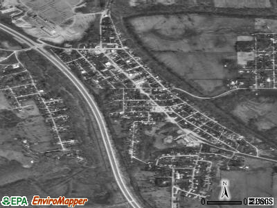 Oolitic satellite photo by USGS