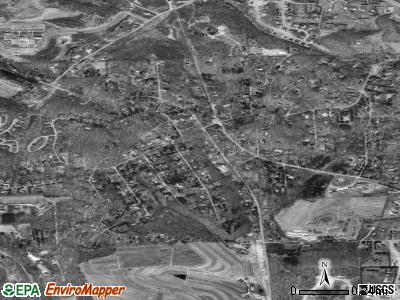 Bradfordwoods satellite photo by USGS
