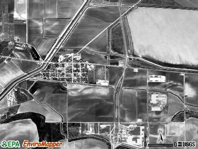 Los Indios satellite photo by USGS