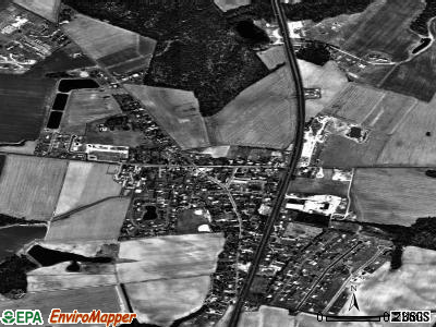 Trappe satellite photo by USGS