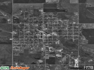 Temple satellite photo by USGS