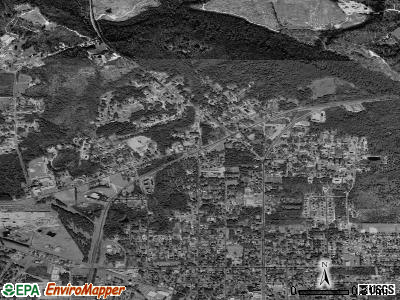 Silver City satellite photo by USGS