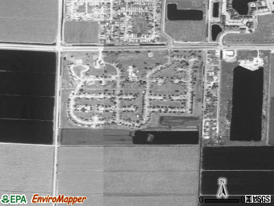 Belle Glade Camp satellite photo by USGS