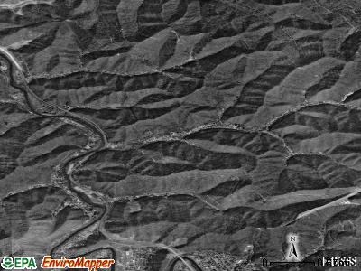 Chattaroy satellite photo by USGS
