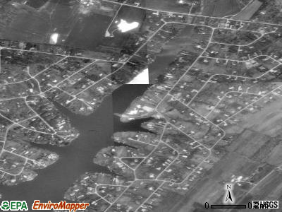 Lake Heritage satellite photo by USGS