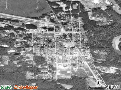 Darrington satellite photo by USGS