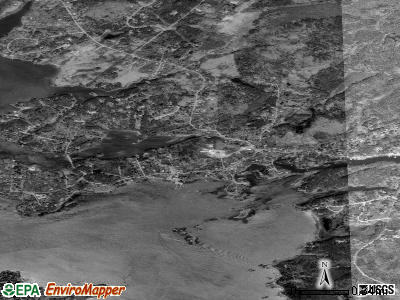 Kittery Point satellite photo by USGS