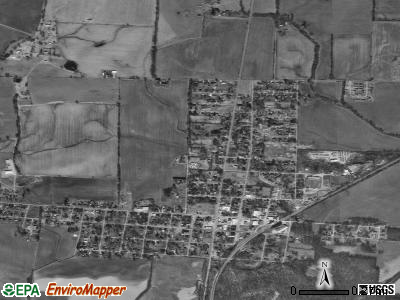 Obion satellite photo by USGS
