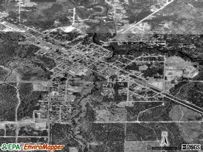 Roscommon satellite photo by USGS