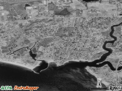 Saybrook Manor satellite photo by USGS