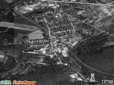 Christiana satellite photo by USGS