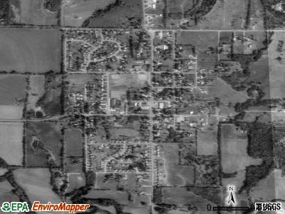 Burt satellite photo by USGS