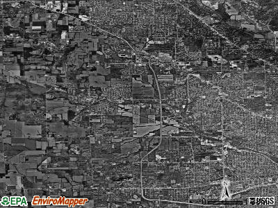 Trotwood satellite photo by USGS