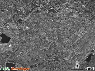 Livingston satellite photo by USGS