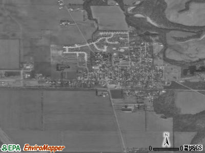 Dayton satellite photo by USGS