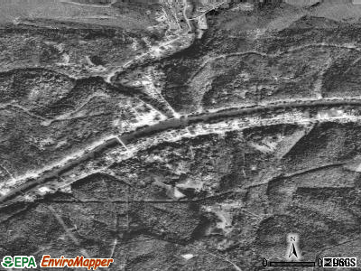 Clendenin satellite photo by USGS