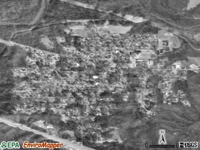 Minor satellite photo by USGS