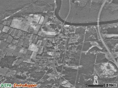 Castle Hayne satellite photo by USGS