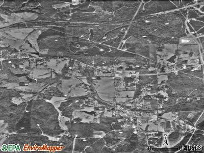 Coaling satellite photo by USGS