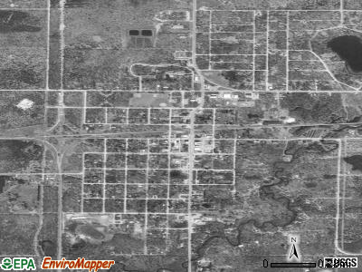 Baldwin satellite photo by USGS