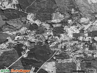 Beaverton satellite photo by USGS