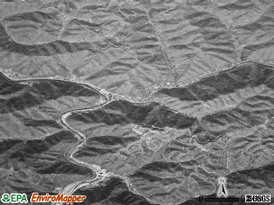 Grundy satellite photo by USGS