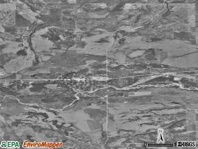 Lincoln satellite photo by USGS