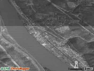 New Cumberland satellite photo by USGS