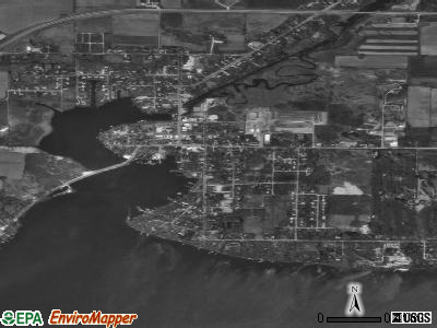 Rosenhayn satellite photo by USGS