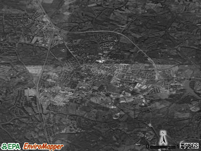 Richmond satellite photo by USGS