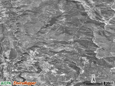 Concow satellite photo by USGS