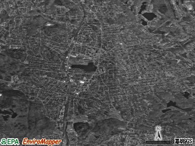 Melrose satellite photo by USGS