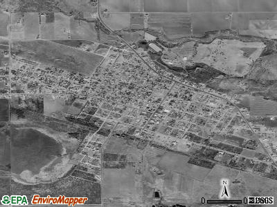 Spur satellite photo by USGS