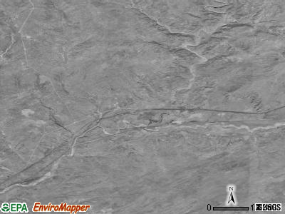 Houck satellite photo by USGS