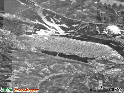Winona satellite photo by USGS