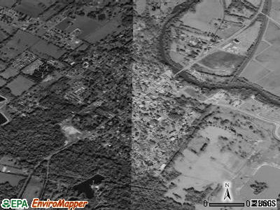 Washington satellite photo by USGS