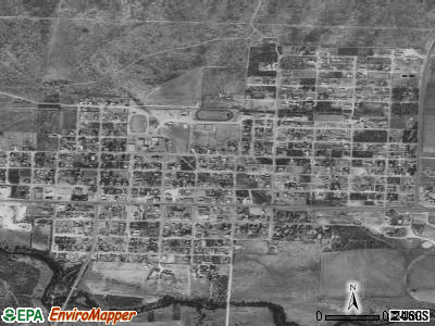 Sherburn satellite photo by USGS