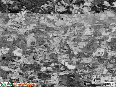 McLeansville satellite photo by USGS