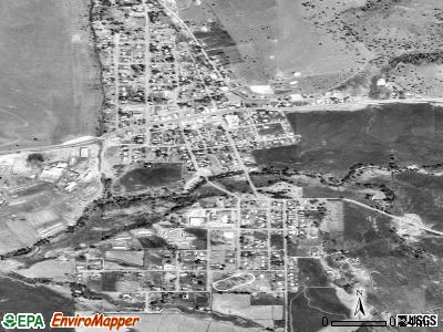 Prairie City satellite photo by USGS