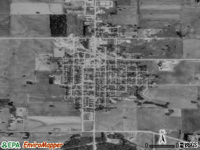 Harmony satellite photo by USGS