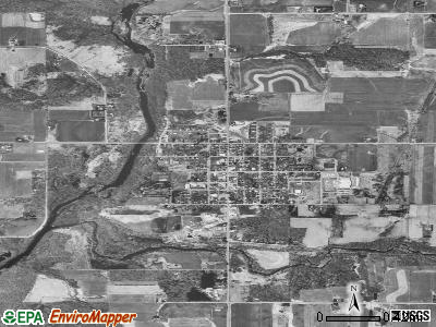 Greenwood satellite photo by USGS