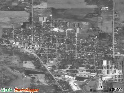 East Bronson satellite photo by USGS
